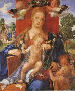 Albrecht Durer The Madonna with the Siskin USA oil painting artist